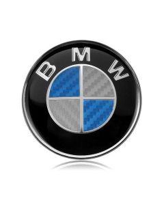 NEW Car Styling High Quality Real Carbon Fiber 45mm BMW Steering Wheel BadgesEmblemsLogo Sticker