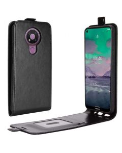 Nokia 3.4 Leather Flip Phone Case Flip Cover Vertical Open Wallet Case