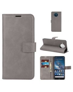 Nokia 8.3 5G Flip Cover Leather Wallet Case with Rectangle Magnetic Snap