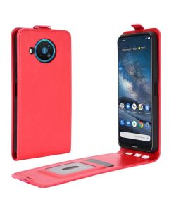 Nokia 8.3 5G Leather Flip Phone Case Flip Cover Vertical Open Wallet Case