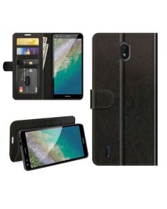 Nokia C01 Plus Flip Folio Leather Wallet Case with ID and Credit Card Pockets
