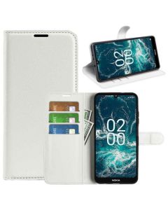 Nokia C200 Phone Case Wallet Flip Cover Folio Leather Case Stand Display Card Pocket
