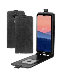 Nokia C21 Leather Flip Phone Case Flip Cover Vertical Open Wallet Case