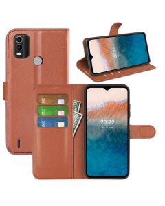 Nokia C21 Plus Phone Case Wallet Flip Cover Folio Leather Case Stand Display Card Pocket