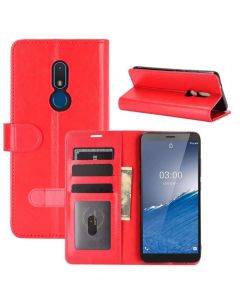 Nokia C3 Flip Folio Leather Wallet Case with ID and Credit Card Pockets