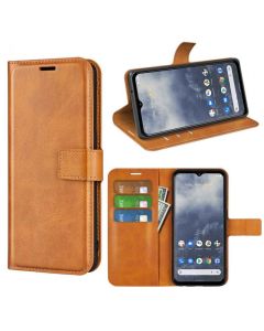 Nokia G60 5G Flip Cover Leather Wallet Case with Rectangle Magnetic Snap