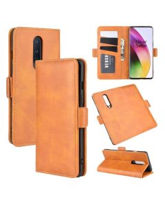 OnePlus 8 Flip Cover Leather Wallet Case with Dual Magnetic Closure