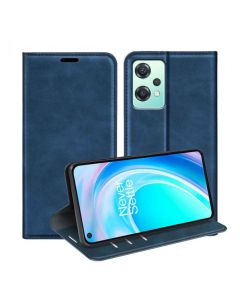 OnePlus Nord CE 2 Lite 5G Super Soft Leather Flip Cover Phone Case Dual Invisible Magnets Snap