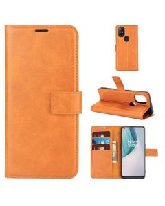 OnePlus Nord N10 5G Flip Cover Leather Wallet Case with Rectangle Magnetic Snap