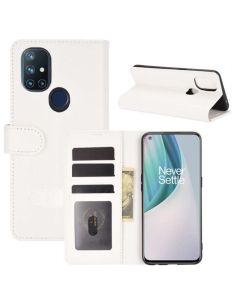 OnePlus Nord N10 5G Flip Folio Leather Wallet Case with ID and Credit Card Pockets