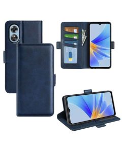 OPPO A17 Flip Cover Leather Wallet Case with Dual Magnetic Closure