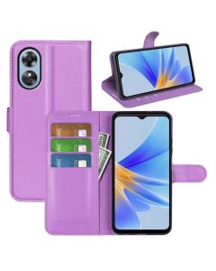 OPPO A17 Phone Case Wallet Flip Cover Folio Leather Case Stand Display Card Pocket