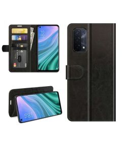 OPPO A54 5G (CPH2195) Flip Folio Leather Wallet Case with ID and Credit Card Pockets