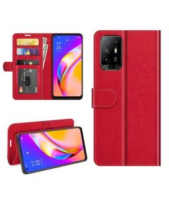 Oppo A94 5G /F19 Pro+ /Reno5 Z Flip Folio Leather Wallet Case with ID and Credit Card Pockets