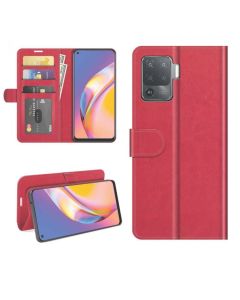 Oppo A94 /Oppo F19 Pro /Oppo Reno5 Lite Flip Folio Leather Wallet Case with ID and Credit Card Pockets