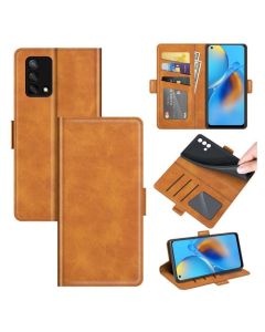 OPPO F19 | OPPO A74 (4G) Flip Cover Leather Wallet Case with Dual Magnetic Closure