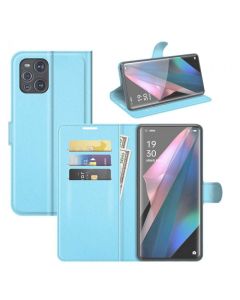 OPPO Find X3 Pro /OPPO Find X3 Phone Case Wallet Flip Cover Folio Leather Case Stand Display Card Pocket