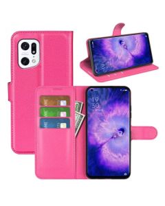 OPPO Find X5 Phone Case Wallet Flip Cover Folio Leather Case Stand Display Card Pocket