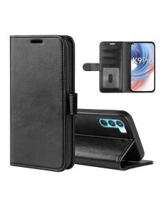 OPPO K9 Pro Flip Folio Leather Wallet Case with ID and Credit Card Pockets