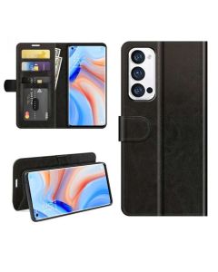 OPPO Reno5 Pro+ /Find X3 Neo Flip Folio Leather Wallet Case with ID and Credit Card Pockets