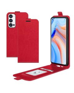 OPPO Reno5 Pro+ /Find X3 Neo Leather Flip Phone Case Flip Cover Vertical Open Wallet Case