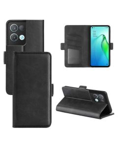 OPPO Reno 8 Pro (Reno8 Pro) Flip Cover Leather Wallet Case with Dual Magnetic Closure