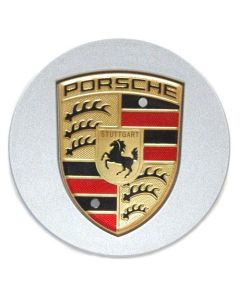 Porsche 911 Cayman Cayenne Emblem Logo Wheel Center Caps