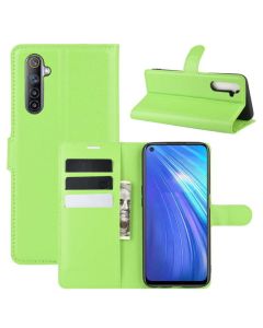 Realme 6 Phone Case Wallet Flip Cover Folio Leather Case Stand Display Card Pocket