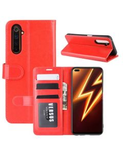 Realme 6 Pro Flip Folio Leather Wallet Case with ID and Credit Card Pockets