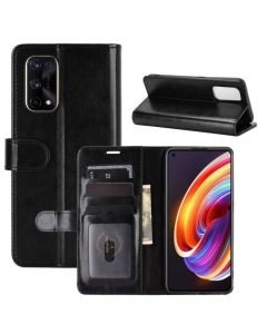Realme 7 Pro Flip Folio Leather Wallet Case with ID and Credit Card Pockets