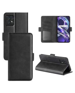 Realme 8i Flip Cover Leather Wallet Case with Dual Magnetic Closure