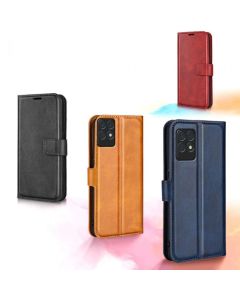 Realme 8i Flip Cover Leather Wallet Case with Rectangle Magnetic Snap