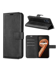 Realme 9i Flip Cover Leather Wallet Case with Rectangle Magnetic Snap