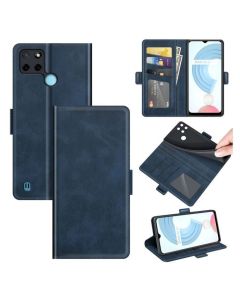 Realme C21Y Flip Cover Leather Wallet Case with Dual Magnetic Closure