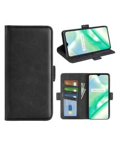 realme C33 Flip Cover Leather Wallet Case with Dual Magnetic Closure
