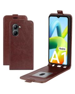 realme C33 Leather Flip Phone Case Flip Cover Vertical Open Wallet Case