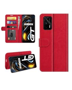 Realme GT 5G /Realme Q3 Pro 5G Flip Folio Leather Wallet Case with ID and Credit Card Pockets