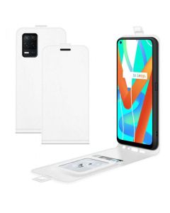 Realme V13 5G /Realme 8 5G /Realme Q3i 5G /Realme Q3 5G Leather Flip Phone Case Flip Cover Vertical Open Wallet Case