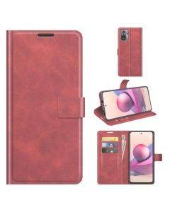 Redmi Note 10 4G | Redmi Note 10S Flip Cover Leather Wallet Case with Rectangle Magnetic Snap