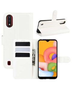 Samsung Galaxy A01 Phone Case Wallet Flip Cover Folio Leather Case Stand Display Card Pocket