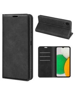 Samsung Galaxy A03 Core Super Soft Leather Flip Cover Phone Case Dual Invisible Magnets Snap