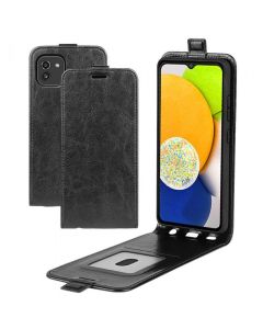 Samsung Galaxy A03 Leather Flip Phone Case Flip Cover Vertical Open Wallet Case