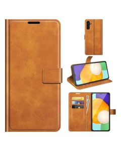 Samsung Galaxy A13 5G Flip Cover Leather Wallet Case with Rectangle Magnetic Snap