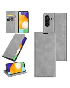 Samsung Galaxy A13 5G Super Soft Leather Flip Cover Phone Case Dual Invisible Magnets Snap