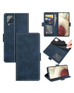 Samsung Galaxy A22 4G (SM-A225F/DS) Flip Cover Leather Wallet Case with Dual Magnetic Closure