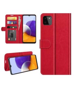 Samsung Galaxy A22 5G (SM-A226B) Flip Folio Leather Wallet Case with ID and Credit Card Pockets