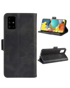 Samsung Galaxy A51 5G (SM-A516) Flip Cover Leather Wallet Case with Dual Magnetic Closure