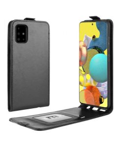 Samsung Galaxy A51 5G (SM-A516) Leather Flip Phone Case Flip Cover Vertical Open Wallet Case