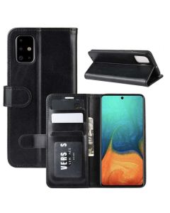 Samsung Galaxy A71 Flip Folio Leather Wallet Case with ID and Credit Card Pockets