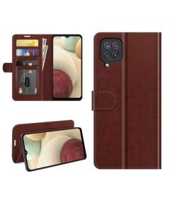 Samsung Galaxy F12 | Galaxy M12 Flip Folio Leather Wallet Case with ID and Credit Card Pockets